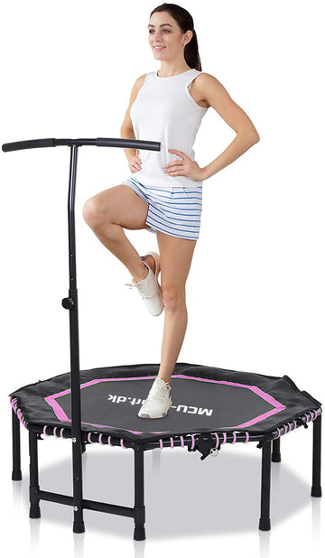 Se MCU-Sport Fitness Trampolin Octagon Foldbar m/håndtag 122cm, Pink ✔ Kæmpe udvalg i MCU-Sport ✔ Hurtig levering: 1 - 2 Hverdage samt billig fragt - Varenummer: MMA-13785 og barcode / Ean: &